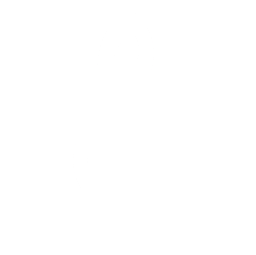 White treble clef